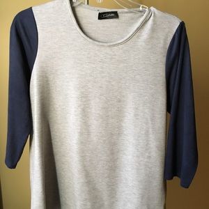 Large Colette Stitch Fix 3/4 sleeve top